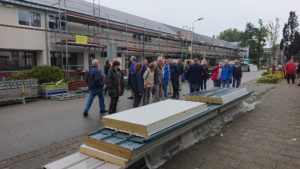projectbezoek tijdens bouw van nul op de meter woningrenovatie
