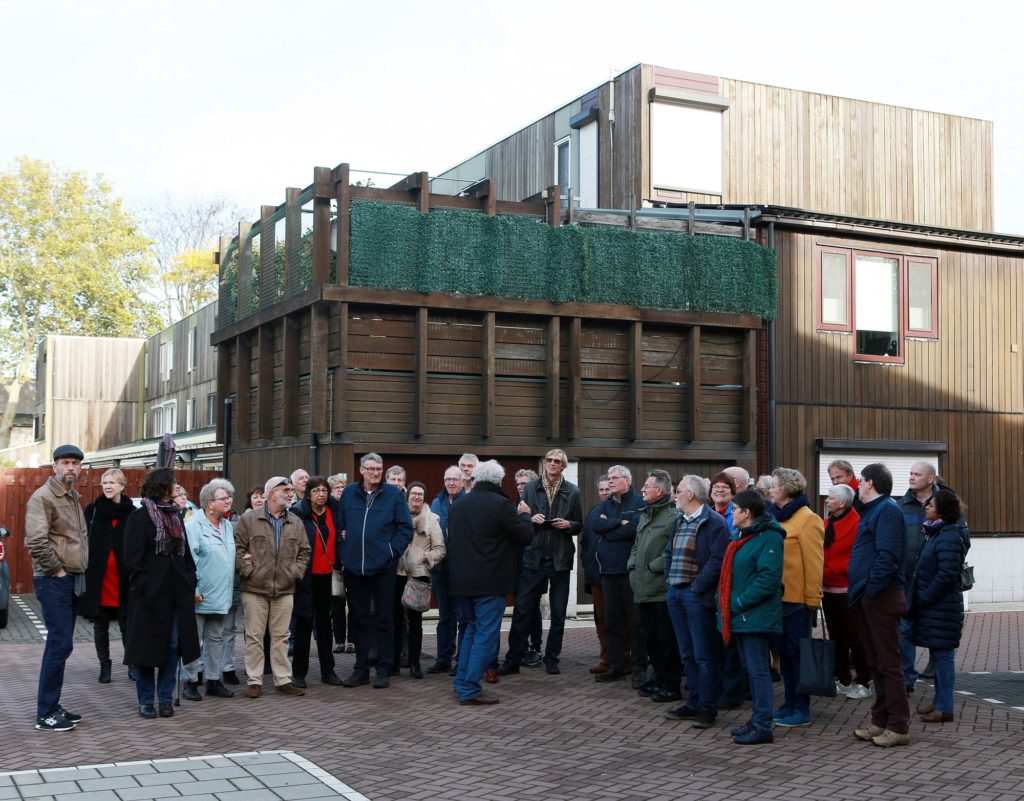 Houtskeletbouwwoningen Zoetermeer excursie