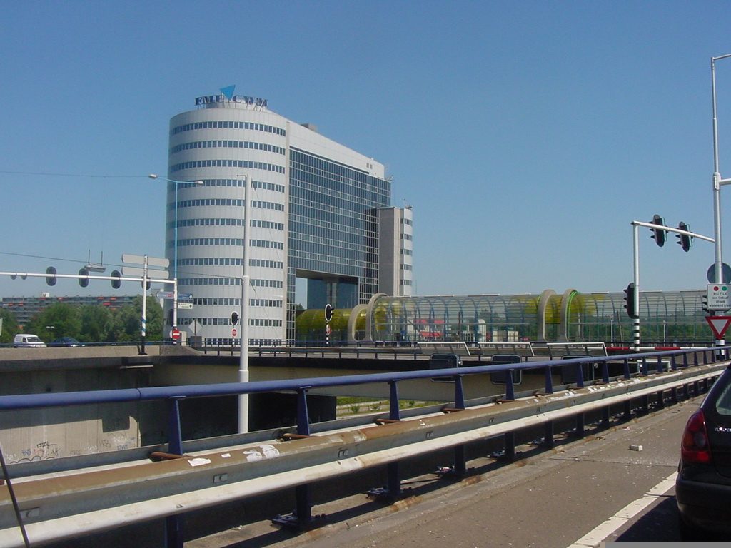 de nelson Mandelabrug in Zoetermeer