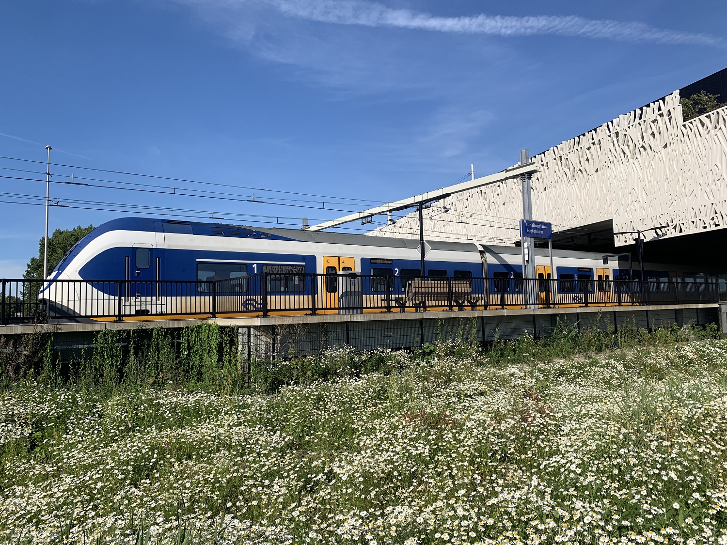 station lansingerland zoetermeer met trein