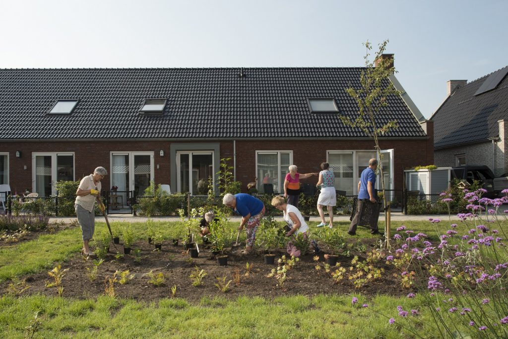 knarrenhof zwolle, een van de geclusterde woonvormen voor senioren