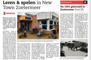 artikel over prinses margrietschool in de serie pittige post 65 bouw