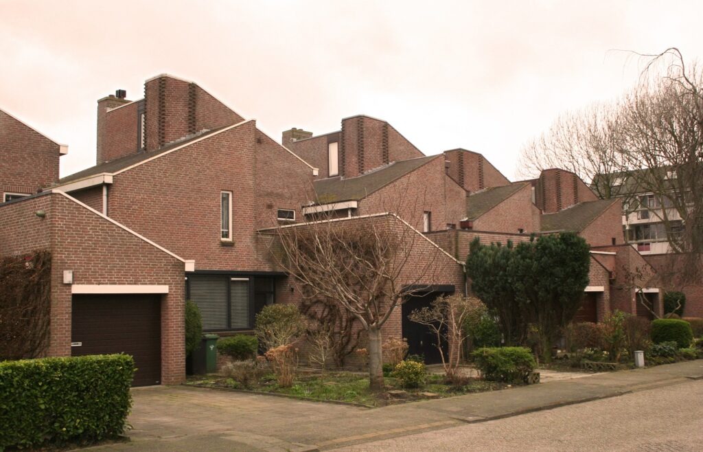 woonerf palestrinarode in Zoetermeer ontwerp Leo de Jonge architectenbureau