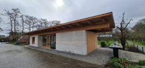 paviljoen Zoeter Aarde gebouwd met biobased materialen