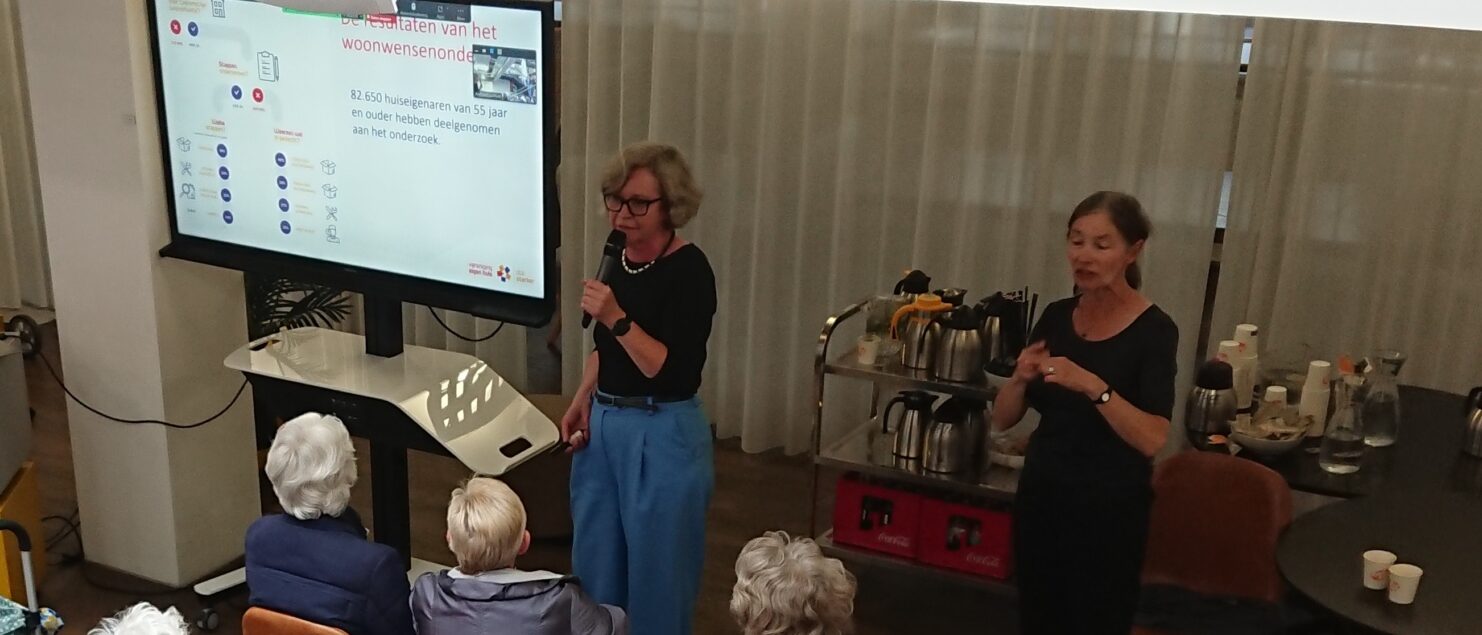 lezing over woonwensen voor senioren