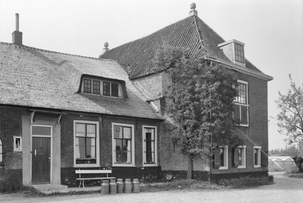 hofstede meerzigt zuidelijke gevel i n1964